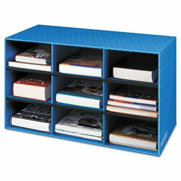 Fellowes Fellowes, Classroom Literature Sorter, 9 Compartments, 28 1/4 X 13 X 16, Blue 3380701